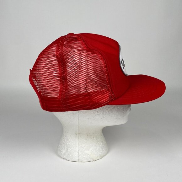 Vintage Siecor Snapback Mesh Trucker Hat Cap Logo Patch Made in USA No Foam - Picture 4 of 7